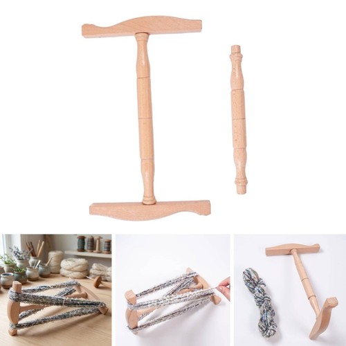 Wood niddy noddy - noddy, portable