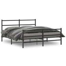  Bed Frame Black Powder-Coated