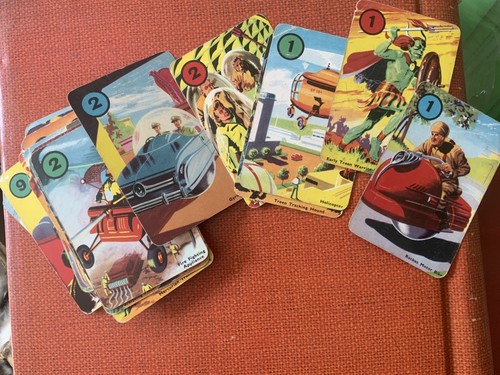 1950s dan dare space cards - 1950s,