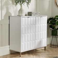 Sideboard 2 Door Cabinet White