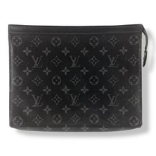 Louis Vuitton Pochette Voyage Black Damier Pouch