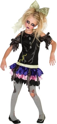 Zombie doll girl halloween - girl's,
