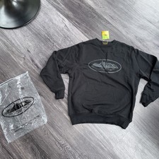 Corteiz OG Alcatraz Crewneck Triple Black Sweatshirt - 100% authentic