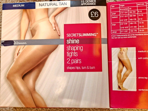 Pair 15 denier slimming - pair,