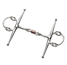 Full Cheek Copper Lozenge Running Gag Bit  5 1/4" ,5 1/2" , 6" , 6 1/4" 6 1/2"