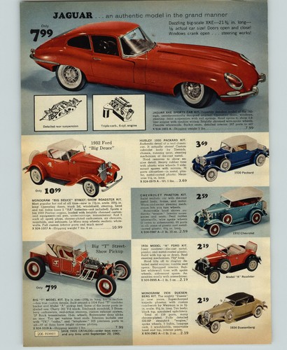 1964 paper toy - 1964, model