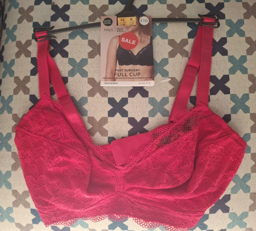 Post surgery 32e - 32e, pink