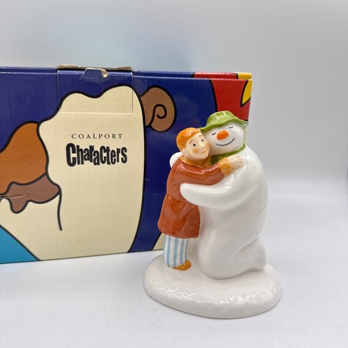 Coalport the snowman figurine - coalport,