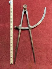 Vintage 17" Large Wing Arm Compass Dividers (H)