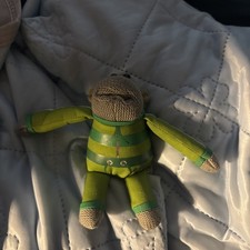 PG Tips Tea☕️ Green tracksuit Monkey Collectable Plush *Comic Relief 2017*