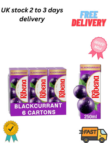 Ribena blackcurrant juice - blackcurrant,