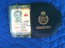 COLIN SEELEY'S OWN BMRC RAC CARD SEELEY