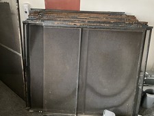 Steel Metal Black Fence Panels Perimeter Fencing Galvanised Steel job lot x 59