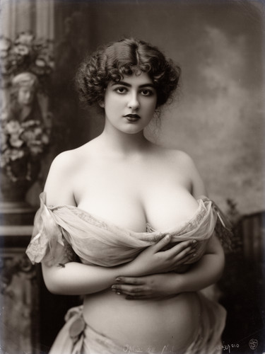 Vintage risque reproduction - 12,