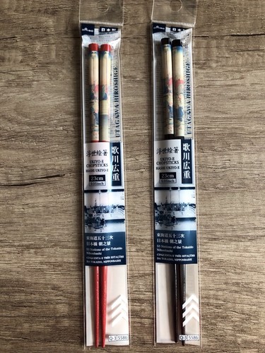 Japanese ukiyo chopsticks - japanese, ukiyo-e