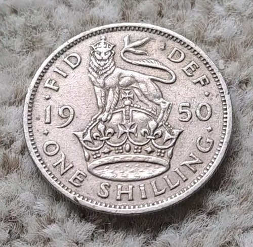 Shilling british coin - 1,