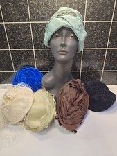 Vintage Collection Of 6 Hats.