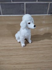 Beautiful Vintage Ceramic Poodle Dog Figurine. V.G.C.