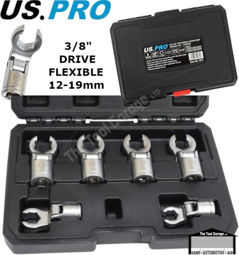 Pro tools 6pc 1 2 - 3/8",,