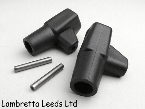 Lambretta black rubber stand - lambretta,
