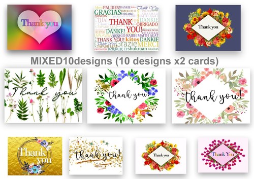Thank you postcards notes - thank,