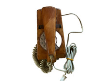 Vintage rare Retro 1980s 722 Leather covered by STC 