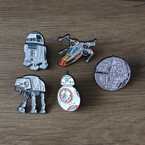 Star wars enamel - 5x,