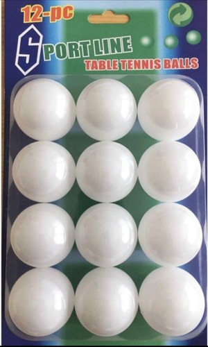 Pack plain white ping - plain,
