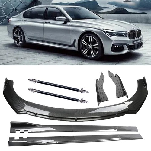 Carbon fiber look front bumper - fiber,