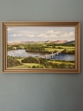 Original vintage oil painting - original,