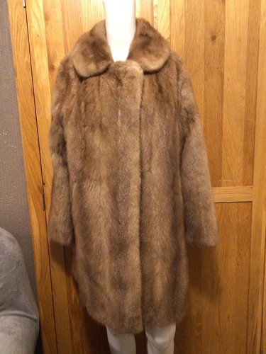 Vintage full length real - length, mink