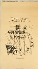 Vintage 1994 Guinness Calendar