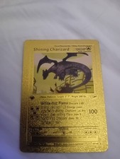 Shining Charizard 1st Edition Gold Pokemon Card 107/105 MINT