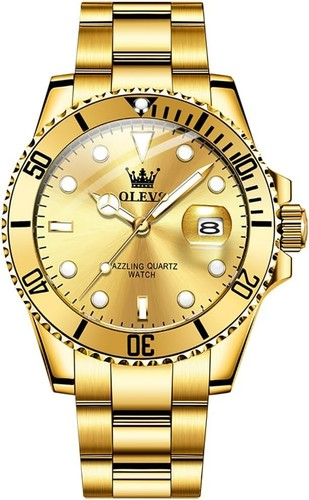 Olevs men watch big face - olevs,