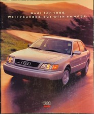 1996 Audi A4 A6 Avant Wagon Cabriolet 16 page Full Color Car Sales Brochure