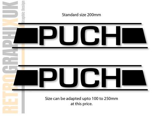Black pair puch - pair, maxi