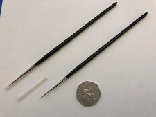 Pure Sable Sign Writers Brushes - Size 00 - 2 Pack