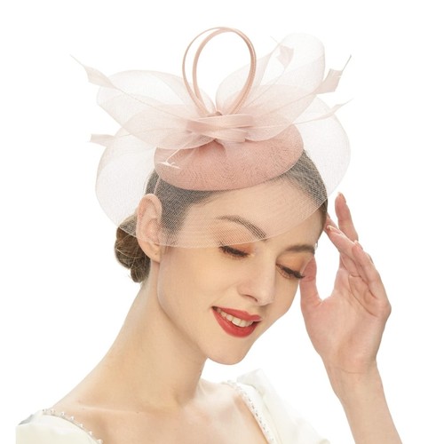 Vintage pillbox hat tea - tea,