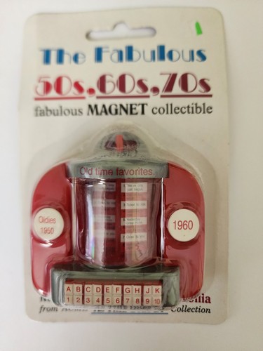 Retro jukebox magnet 50s - retro,