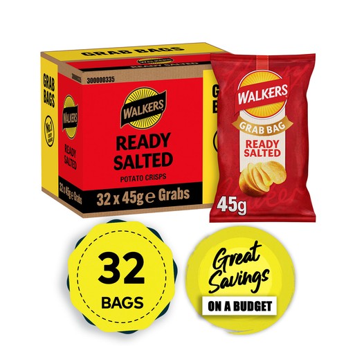 Walkers crisps ready salted - crisps,