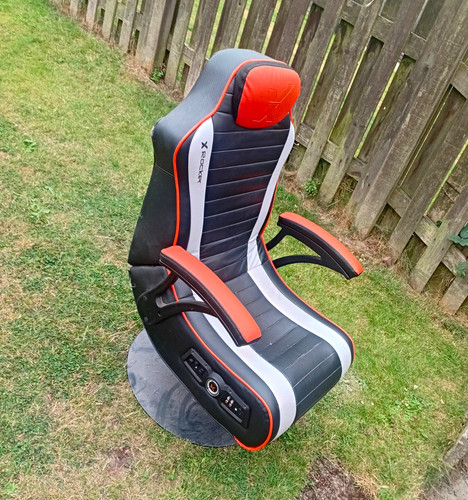 Rocker gaming chair swivel - gaming,