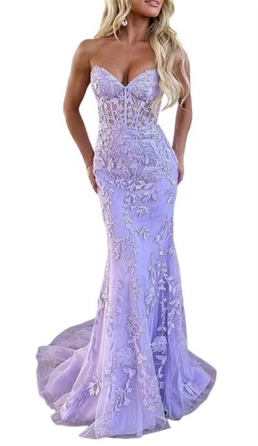 Lace mermaid prom dresses - prom, for