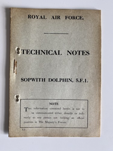 Sopwith dolphin 5f1 aircraft - sopwith,