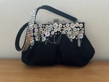 Whistles black evening bag