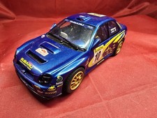 Scalextric Subaru Impreza No10 LIGHTS **FREE UK P&P **#36