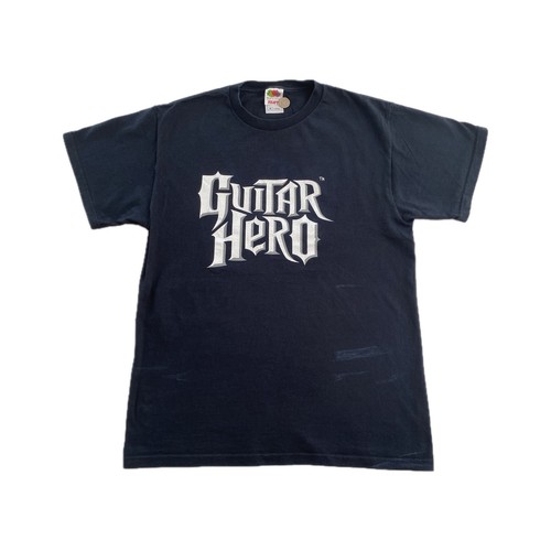 2000 guitar hero logo - guitar,