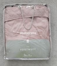 Silver cross pop footmuff - cross,