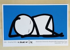 Original Signed STIK "Sleeping