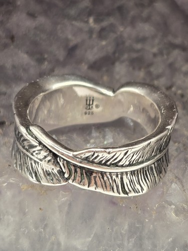 James avery birds feather - a,