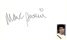 Marc Drouin Signed Auto 3x5 Index Card A Done Deal